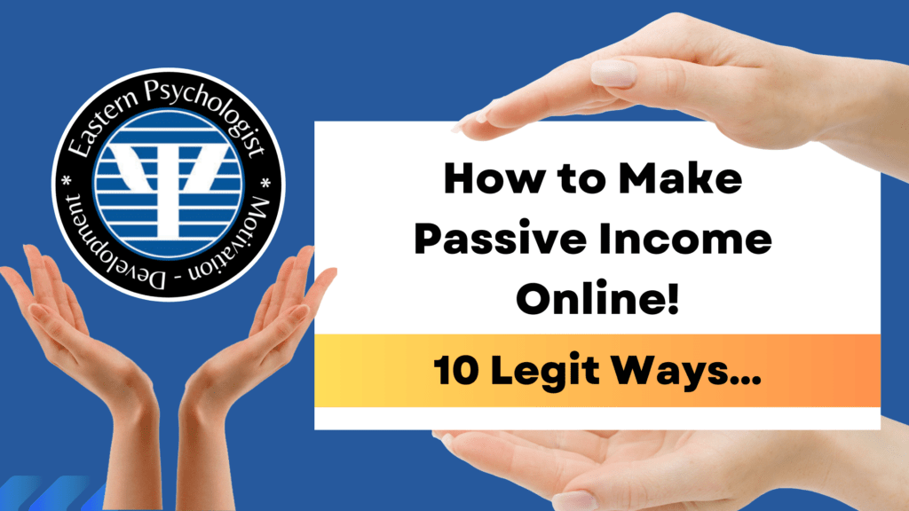 How to Make Passive Income Online