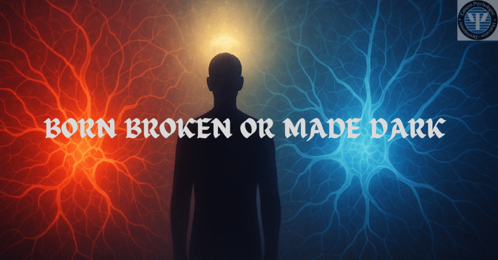 Born Broken or made dark. Sociopathic minds